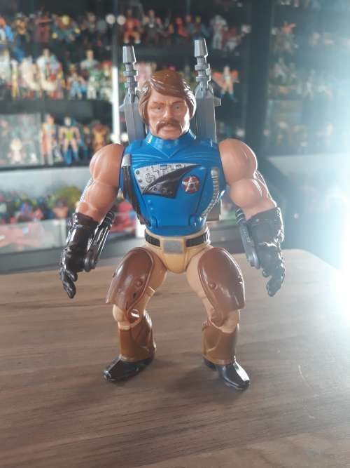 1986 Rio Blast of He-Man-Masters of the Universe #601 (MOTU) Vintage Figure