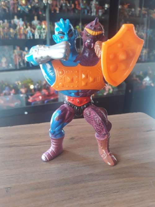 1985 Complete Two Bad of He-Man-Masters of the Universe 980 (MOTU) Vintage Figure