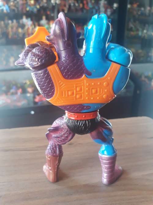 1985 Complete Two Bad of He-Man-Masters of the Universe 980 (MOTU) Vintage Figure
