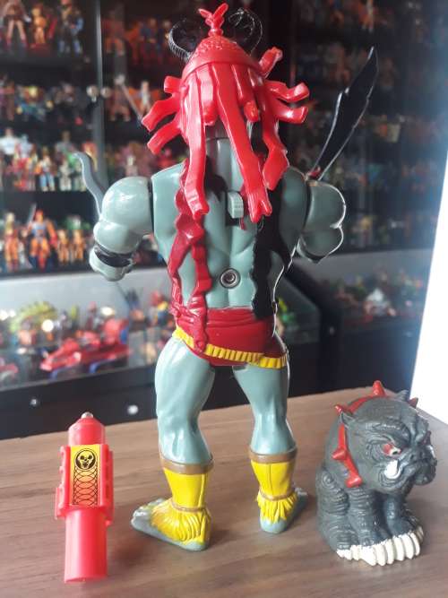 Thundercats 1985 Complete Mumm-Ra With PVC Ma-Mutt Vintage Figure #85
