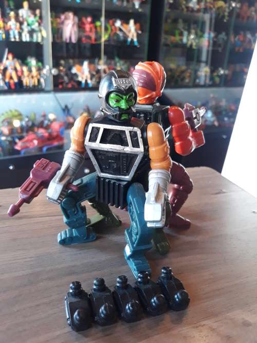 1986 Complete Multi-Bot of He-Man-Masters of the Universe  732 (MOTU) Vintage Figure