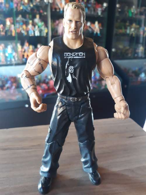 WWE 2003 Sandman Wrestling Figure Jakks Pacific