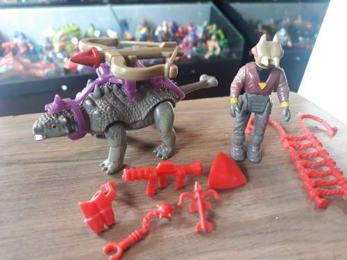 Dino Riders 1987 Complete Ankylosaurus With Sting Vintage Figure
