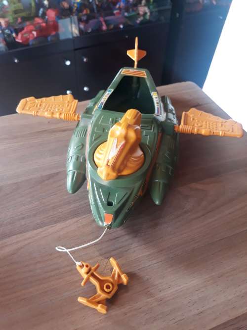 1981 Complete Wind Raider of He-Man-Masters of the Universe #911 (MOTU) Vintage Figure