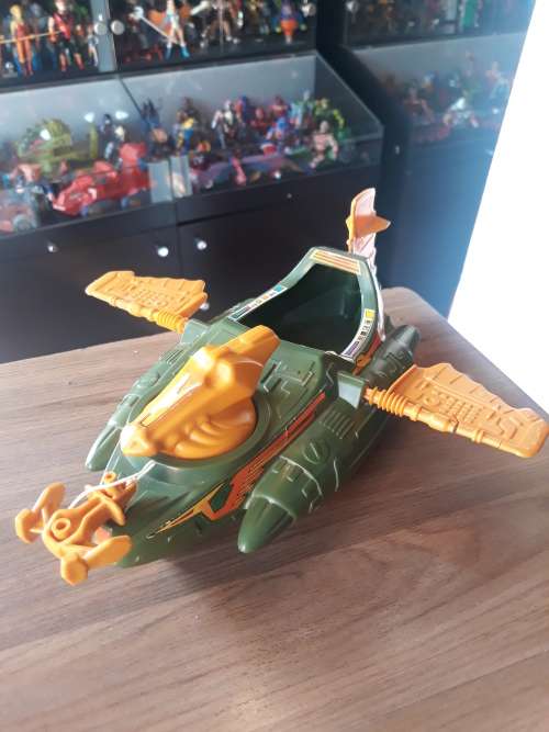 1981 Complete Wind Raider of He-Man-Masters of the Universe #911 (MOTU) Vintage Figure