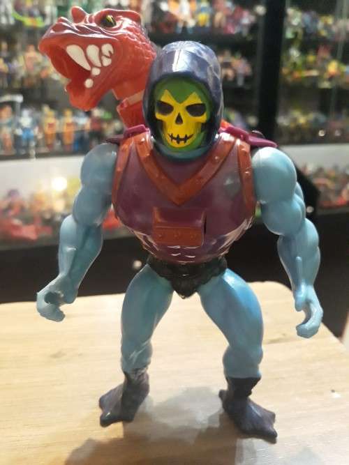 1985 Dragon Blaster Skeletor of He-Man-Masters of the Universe #935 (MOTU) Vintage Figure