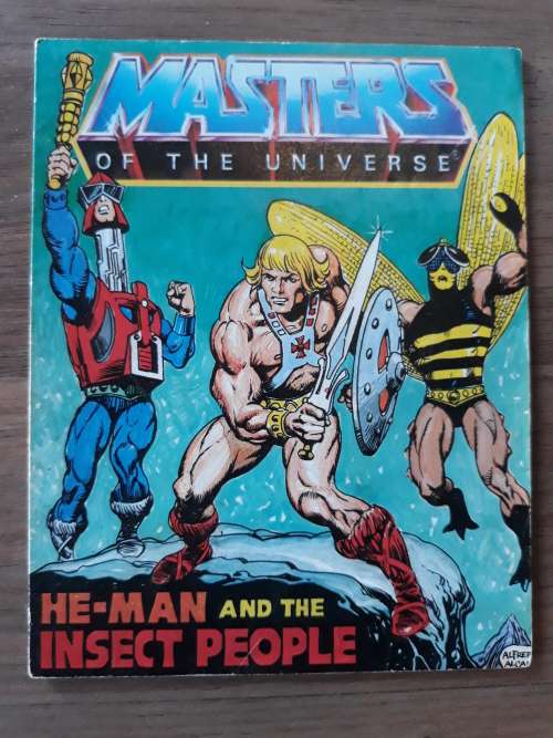 1983 Mini Comic He-Man And The Insect People of He-Man-Masters of the Universe (MOTU)