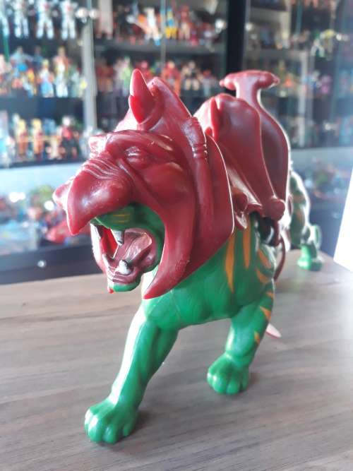 1981 Complete Battle Cat of He-Man Masters of the Universe#1000 (MOTU) Vintage Figure