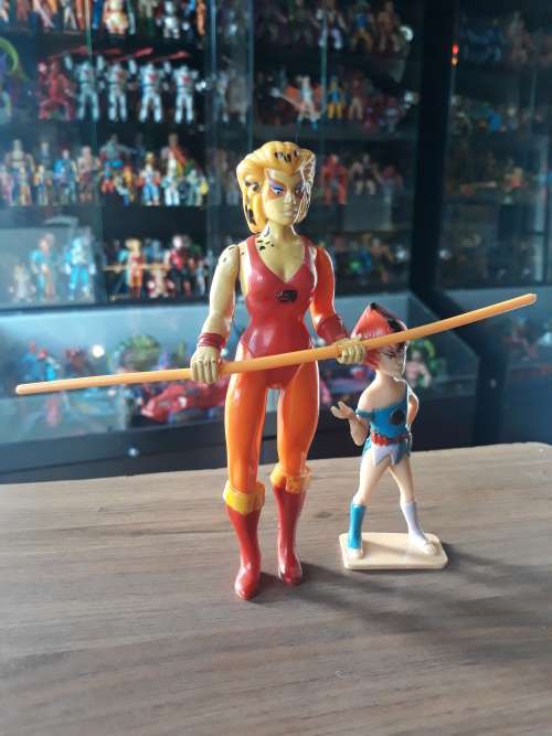 Thundercats 1985 Complete Cheetara And PVC Willy Kit Vintage Figure #801