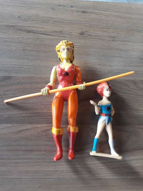 Thundercats 1985 Complete Cheetara And PVC Willy Kit Vintage Figure #801
