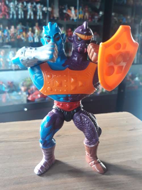 1985 Complete Two Bad of He-Man-Masters of the Universe 2000 (MOTU) Vintage Figure