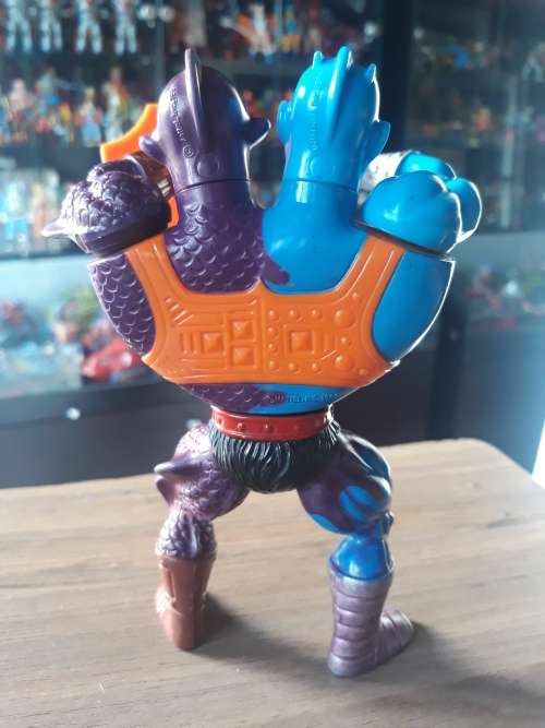 1985 Complete Two Bad of He-Man-Masters of the Universe 2000 (MOTU) Vintage Figure