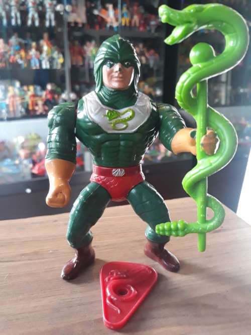 1986 King Hiss of He-Man-Masters of the Universe 3000 (MOTU) Vintage Figure