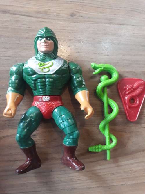 1986 King Hiss of He-Man-Masters of the Universe 3000 (MOTU) Vintage Figure