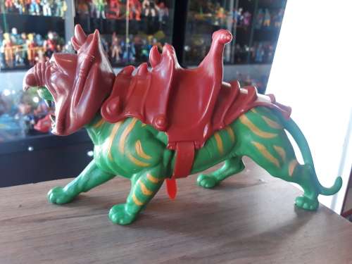 1981 Complete Battle Cat of He-Man Masters of the Universe 3000 (MOTU) Vintage Figure