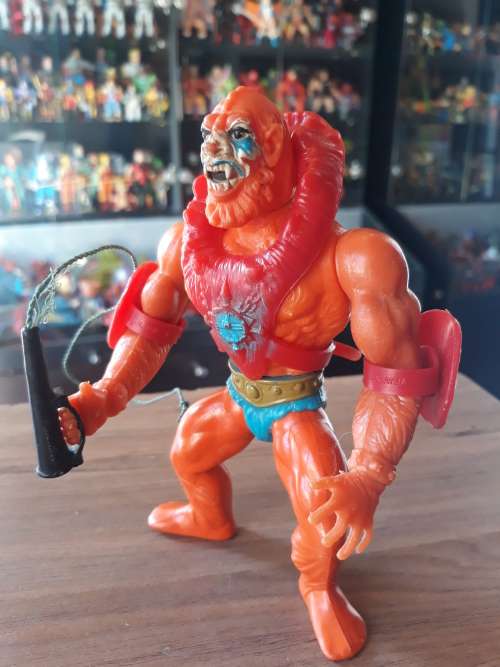 1982 Complete Beast Man of He-Man-Masters of the Universe #4001 (MOTU) Vintage Figure