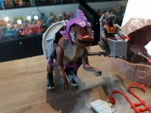 Dino Riders 1987 Saurolophus With Locus Vintage Figure