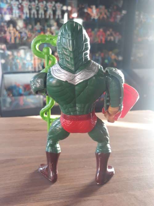 1986 Complete King Hiss of He-Man-Masters of the Universe #6000 (MOTU) Vintage Figure