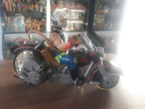 1994 Throttle's Blazin Cycle From Biker Mice From Mars Vintage Figure