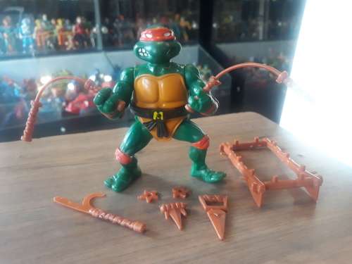 1988 Complete Michaelangelo Vintage Figure Teenage Mutant Ninja Turtles