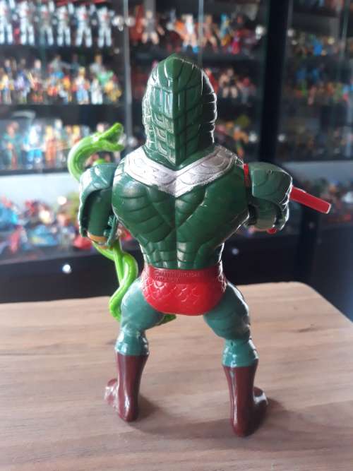 1986 Complete King Hiss of He-Man-Masters of the Universe #3002 (MOTU) Vintage Figure