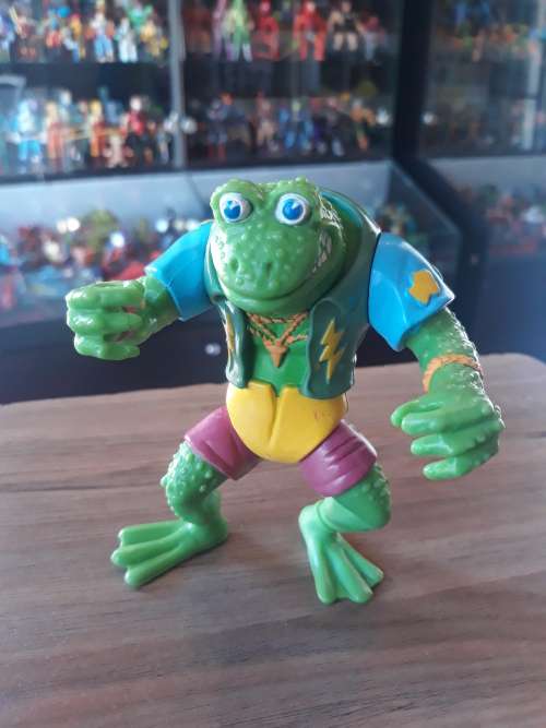 1989 Genghis Frog Vintage Figure Teenage Mutant Ninja Turtles 6500