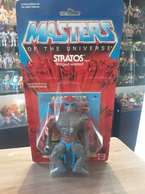 1982/2000 MOC Commemorative Stratos of He-Man-Masters of the Universe (MOTU) Vintage Figure