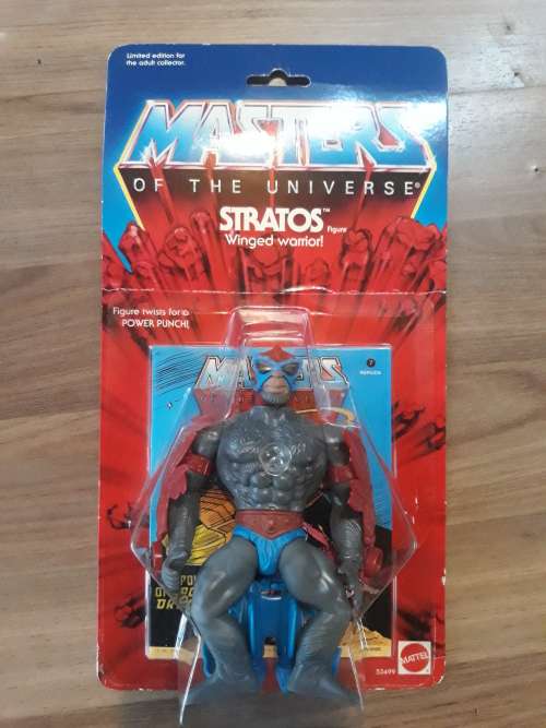 1982/2000 MOC Commemorative Stratos of He-Man-Masters of the Universe (MOTU) Vintage Figure