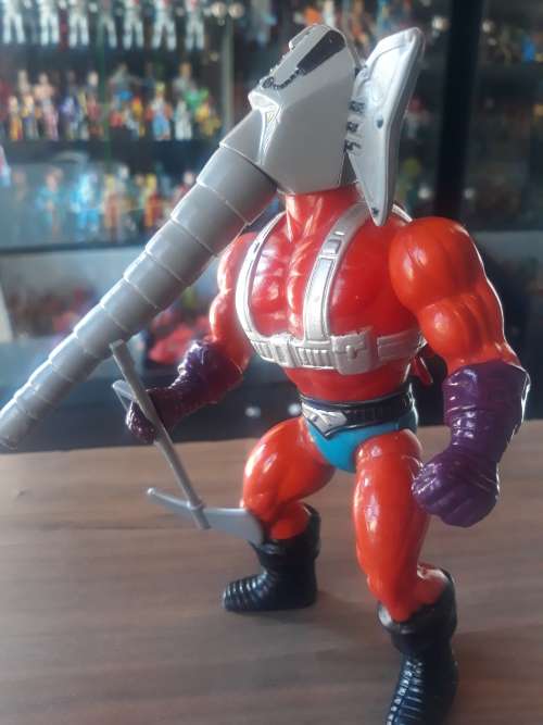 1986 Complete Snout Spout Mexico Varien of He-Man-Masters of the Universe 4242 (MOTU) Vintage Figure