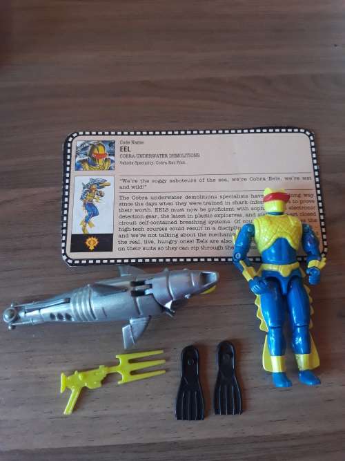 GI Joe 1992 Eel Vintage Figures