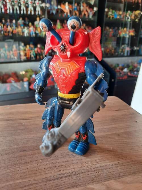 1985 Complete Mantenna of He-Man-Masters of the Universe 393 (MOTU) Vintage Figure