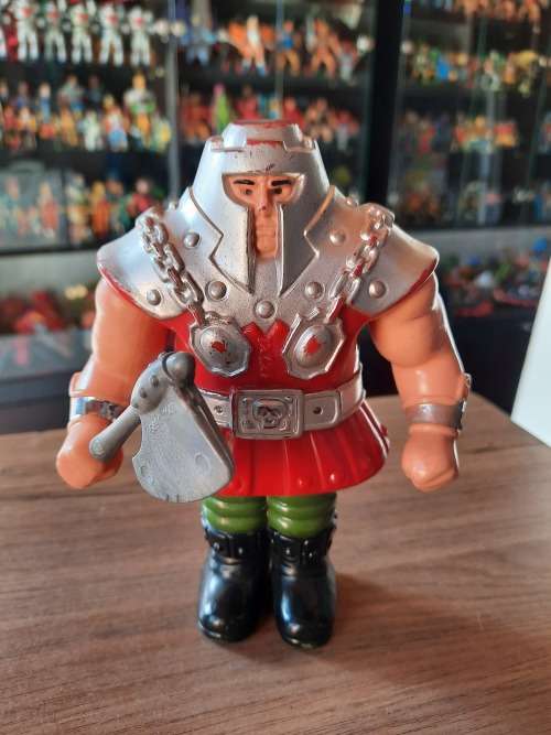 1983 Complete Ram Man of He-Man-Masters of the Universe #393 (MOTU) Vintage Figure