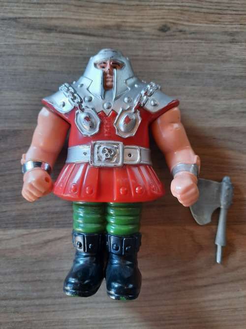 1983 Complete Ram Man of He-Man-Masters of the Universe #393 (MOTU) Vintage Figure