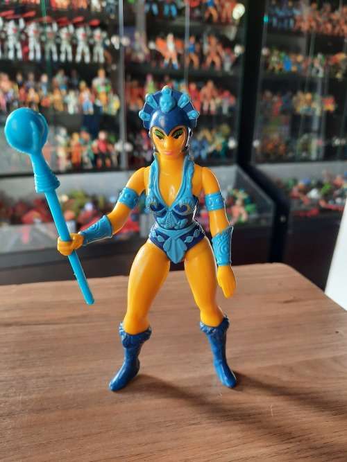 1982 Complete Evil-Lyn of He-Man-Masters of the Universe #3002 (MOTU) Vintage Figure