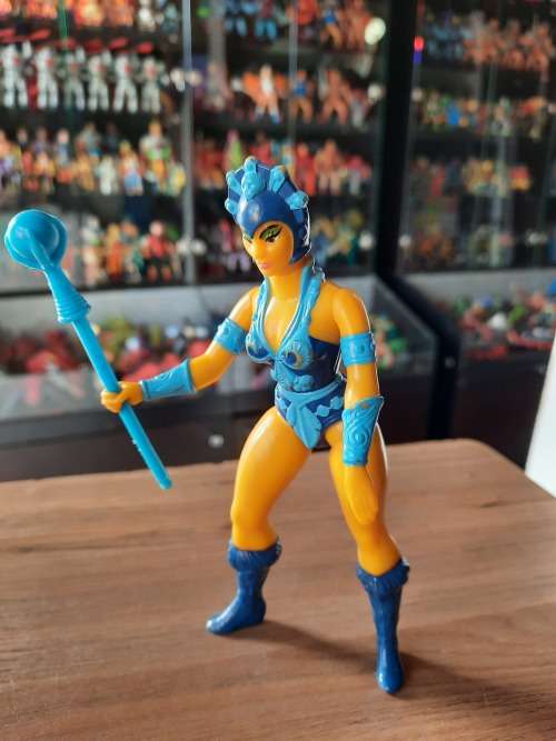 1982 Complete Evil-Lyn of He-Man-Masters of the Universe #3002 (MOTU) Vintage Figure