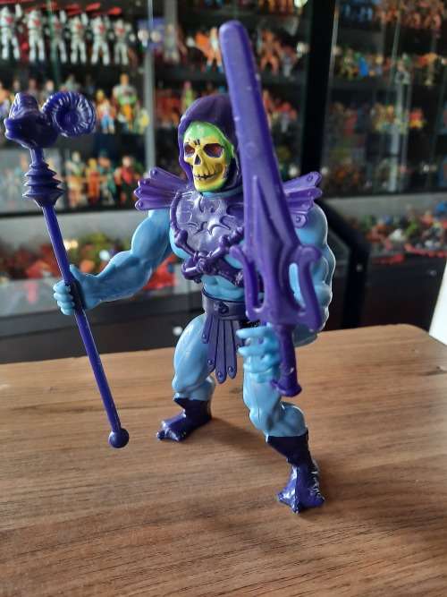 1981 Complete Skeletor of He-Man Masters of the Universe#7878 (MOTU) Vintage Figure