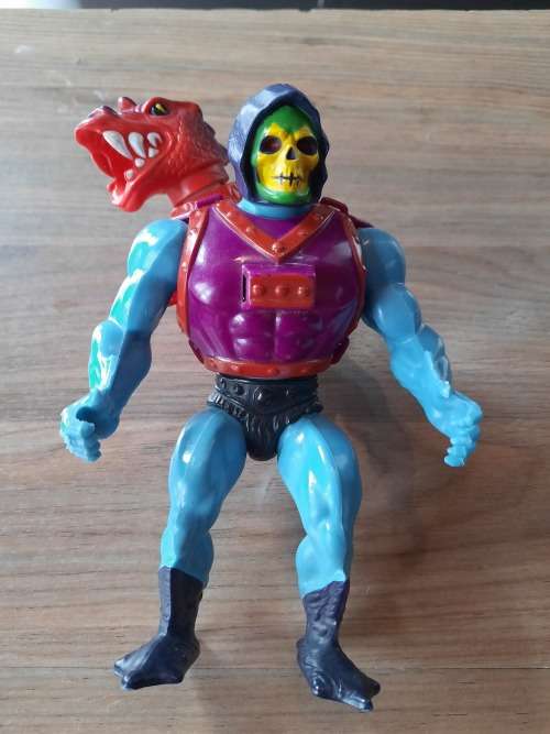 1985 Dragon Blaster Skeletor of He-Man-Masters of the Universe 7878 (MOTU) Vintage Figure