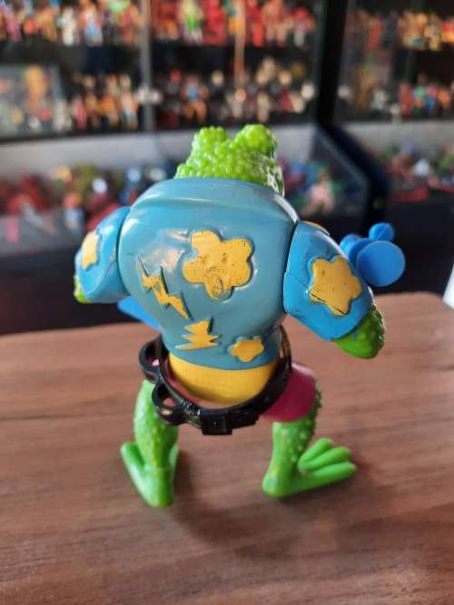 1989 Genghis Frog Vintage Figure Teenage Mutant Ninja Turtles 70