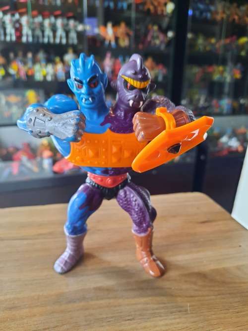 1985 Complete Two Bad of He-Man-Masters of the Universe (MOTU) Vintage Figure  6969