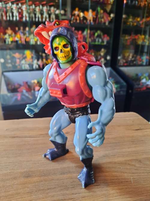 1985 Dragon Blaster Skeletor of He-Man-Masters of the Universe 7777 (MOTU) Vintage Figure