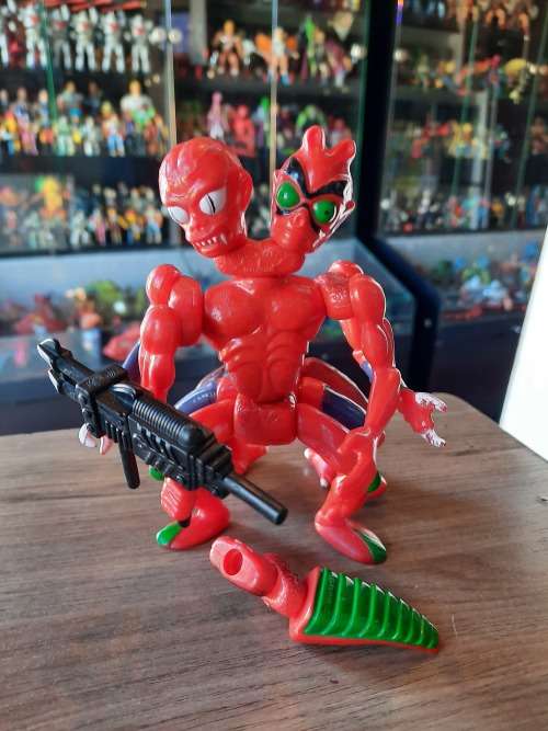 1985 Complete Modulok of He-Man-Masters of the Universe 7777 (MOTU) Vintage Figure