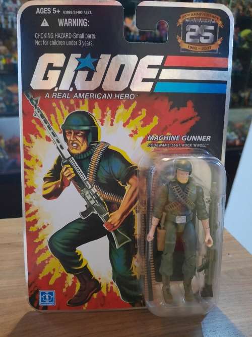 GI Joe MOC 25th Anniversary Rock n Roll Figures