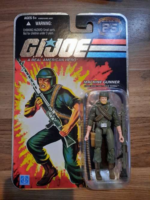 GI Joe MOC 25th Anniversary Rock n Roll Figures