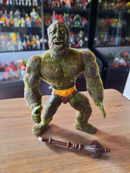 1985 Complete Moss Man of He-Man-Masters of the Universe 5555 (MOTU) Vintage Figure
