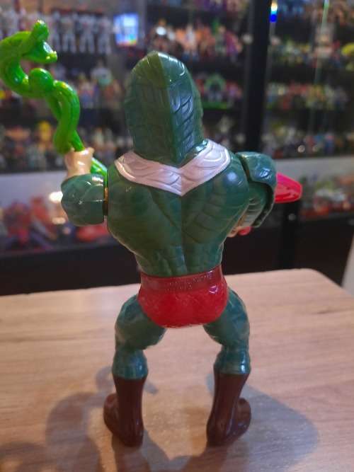 1986 Complete King Hiss of He-Man-Masters of the Universe #9191 (MOTU) Vintage Figure
