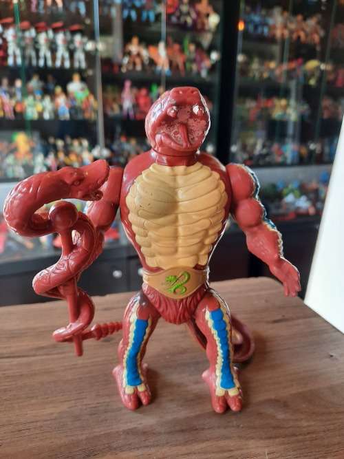 1986 Complete Rattlor of He-Man-Masters of the Universe #3125 (MOTU) Vintage Figure