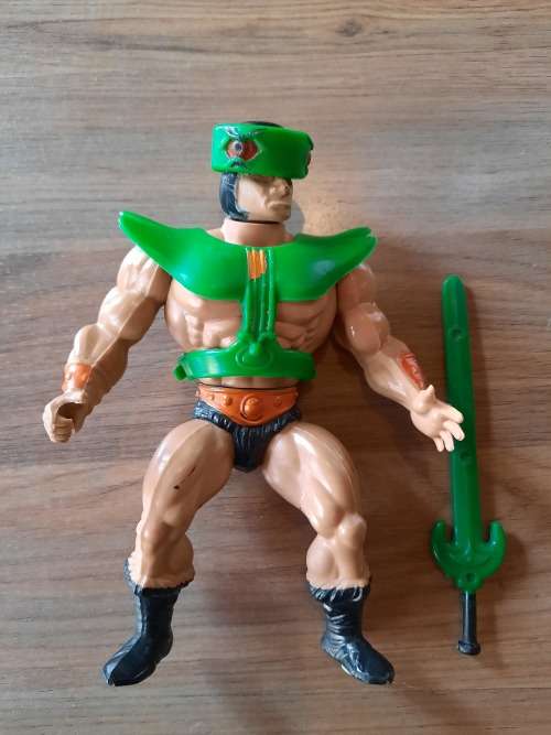 1983 Complete Rare France Tri-Klops of He-Man-Masters of the Universe #160 (MOTU) Vintage Figure