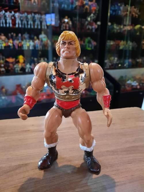 1986 Rare Flying Fist He-Man of He-Man Masters of the Universe 6000 (MOTU) Vintage Figure