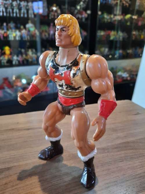 1986 Rare Flying Fist He-Man of He-Man Masters of the Universe 6000 (MOTU) Vintage Figure