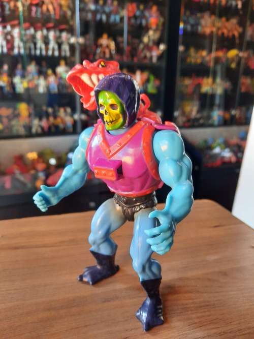 1985 Dragon Blaster Skeletor of He-Man-Masters of the Universe #2900 (MOTU) Vintage Figure